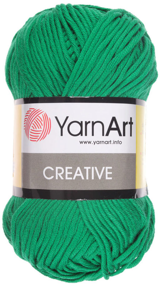 Креатив (Creative) пряжаYarnArt 100%хлопок 5х50г/85м Цвет:235 фисташка