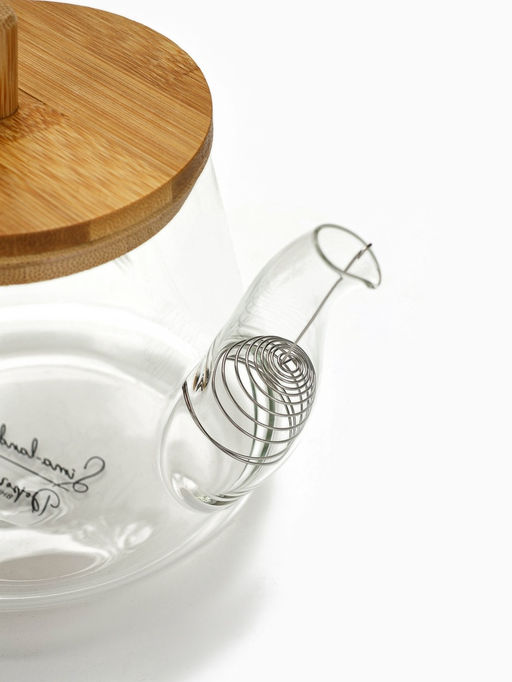 Чайник заварочный с бамбуковой крышкой «Тропики», 600 мл