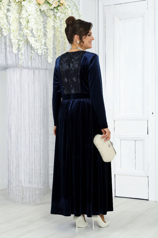 Платье Ninele 7431-Р темно-синий - Mira fashion фото 636