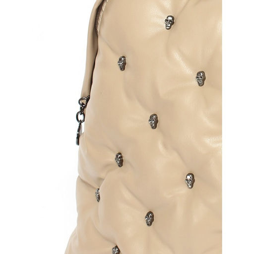 Рюкзак жен искусственная кожа Migo-2201 (черепа), 1отд, 2внут/ карм, бежевый 256196 - Adelia фото 4