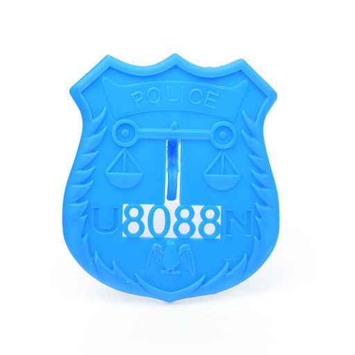 Набор полицейского "Патрульный" с присосками, значком и часами, в пакете