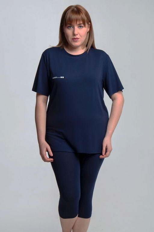 Арт. 5624 Костюм с бриджами 50-58 (5 шт) Цвет:верх- ультрамарин, низ- ультрамарин