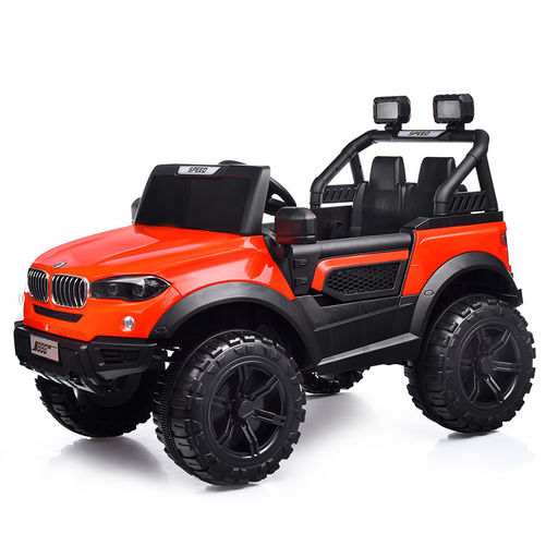 Электромобиль "Профи" на аккумуляторе, с р/у управлением, в коробке (красный)