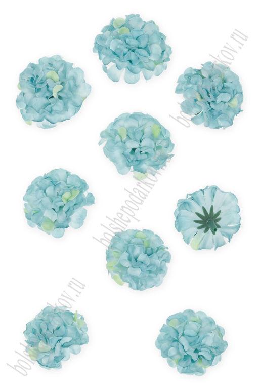 Головки цветов 5 см (10 шт) SF-7874, голубой