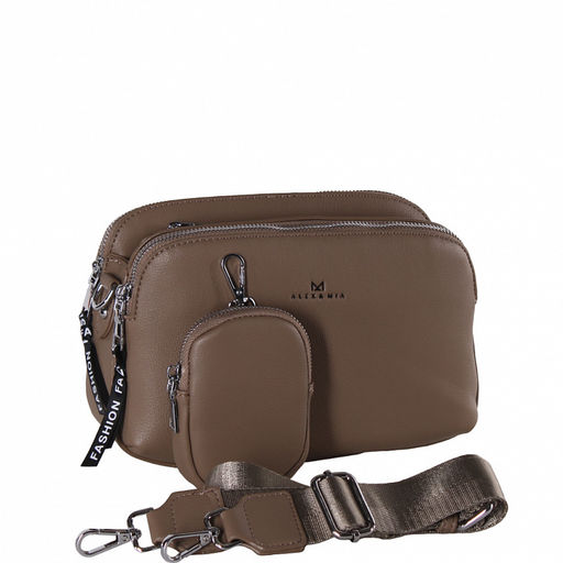 Сумка 7154LX khaki Alex&Mia