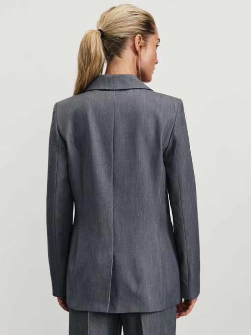 Приталенный однобортный жакет / Zarina фото 5