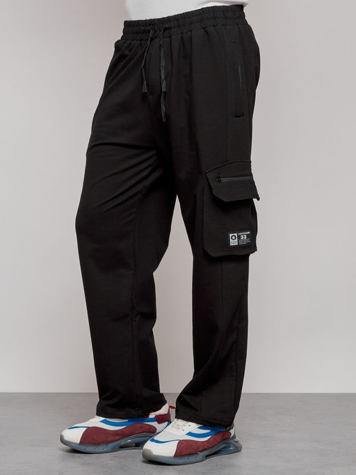 спортивные брюки 95%хлопок 5% эластан (двухслойная нить),Турция, черного цвета - Mtforce фото 21