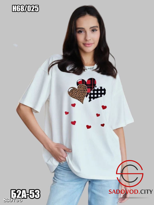 Футболка оверсайз с рисунком - Bruno фото 3