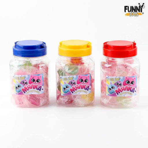 Антистресс сквиш мялка «Сияшки», в банке, МИКС