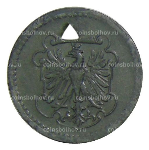 10 пфеннигов 1917 года Германия Нотгельд Франкфурт на Майне