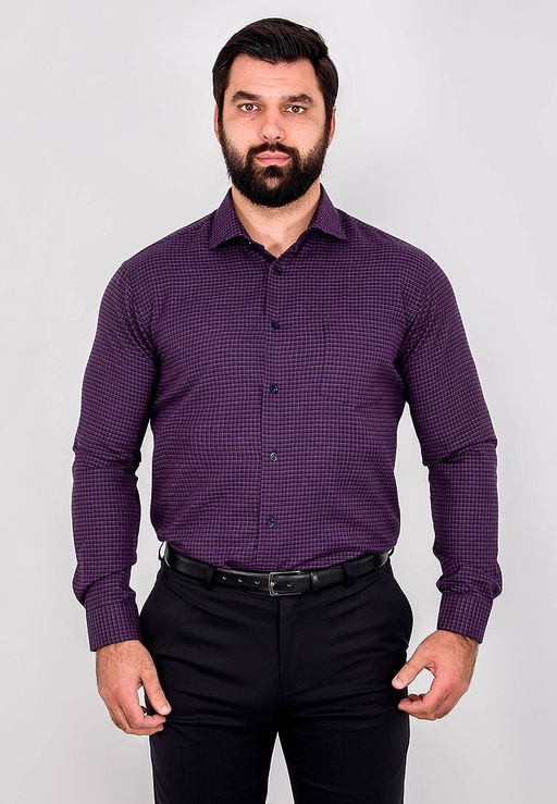 Сорочка мужская длинный рукав GREG 774/119/114/FL/Z/1p  фото 7