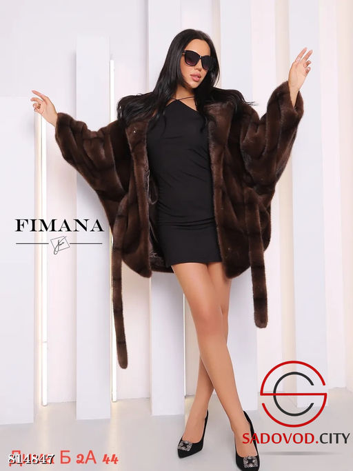 Шуба женская из искусственного меха