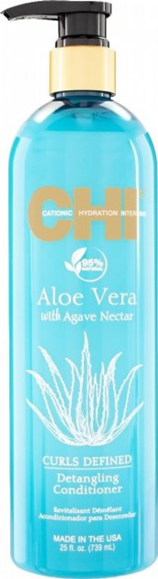 Chi aloe vera кондиционер для облегчения расчесывания  фото 3