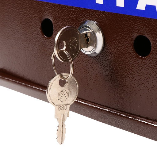 Ящик почтовый с замком, вертикальный, Почта, коричневый - Simaland фото 7