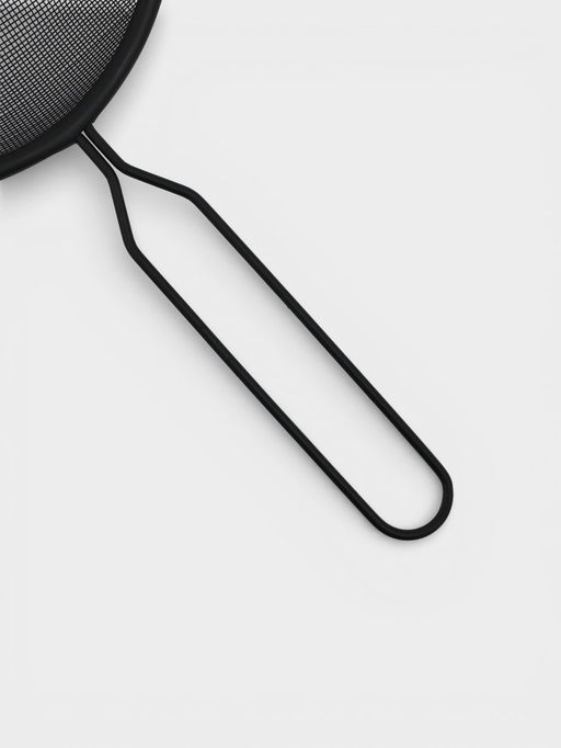 Цена за 2 шт. Сито с ручкой "Нуар" d=16 см, размер 33x16 см