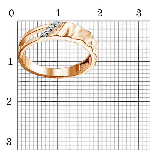 КОЛЬЦО 24814133Дф - Красная пресня фото 5