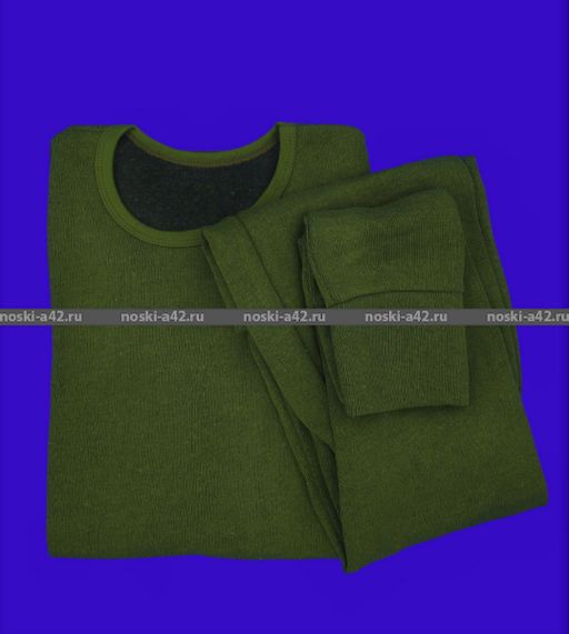 Цена за 5 шт. УЛАН Термобелье мужское пр-во Россия с начесом ЧЕРНЫЙ 50+52+54+56+58 - For you фото 4