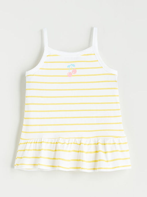 Kare Yaka K?z ?ocuk Atlet 2li