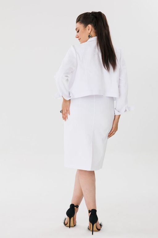 Юбка ANELLI 1410 белоснежность  фото 6