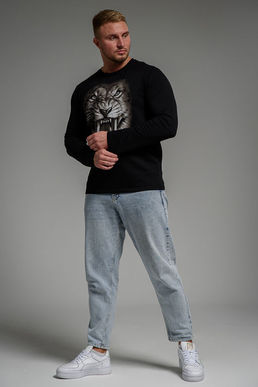 8514/1 Футболка с длинным рукавом мужская