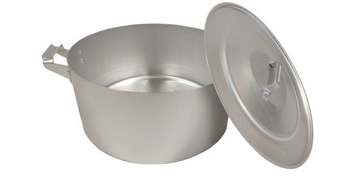 Кастрюля 30 л, 2 руч., мет./кр. Алюминий марки А5 14300