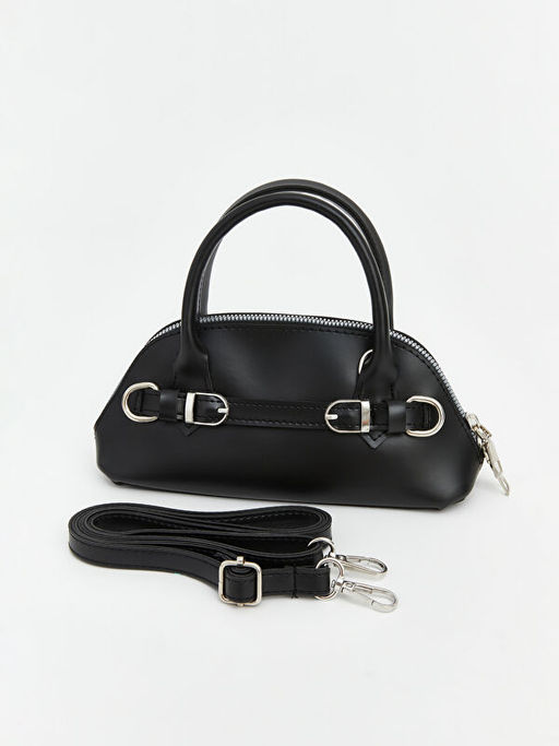 Deri G?r?n?ml? Kad?n Omuz ?antas?