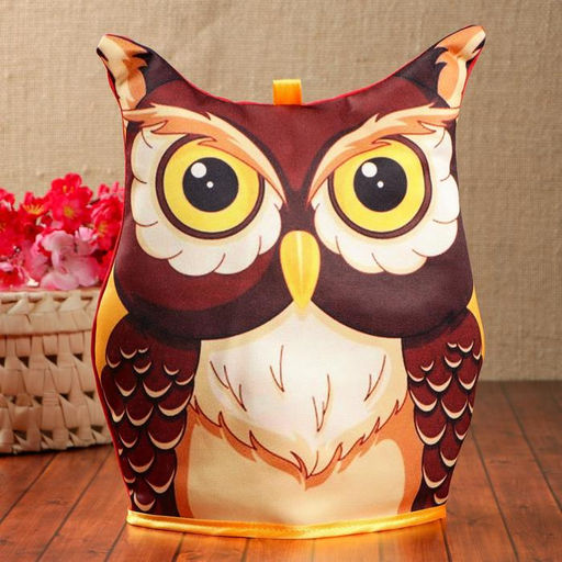 Грелка на чайник Сова, коричневая, 31,5 х 26,5 см - Simaland фото 5