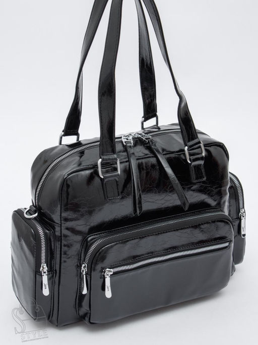 Сумка женская  5602S black  Velina Fabbiano-Safenta  в Новосибирске