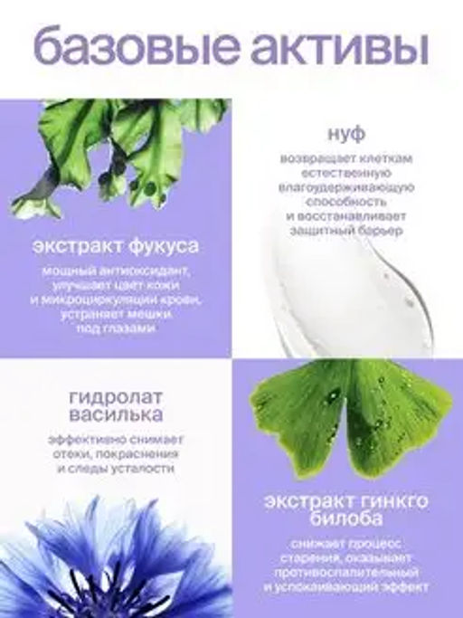 Крем-флюид для кожи вокруг глаз Bifida Lysate с лизатами и кофеином - Smorodina фото 2
