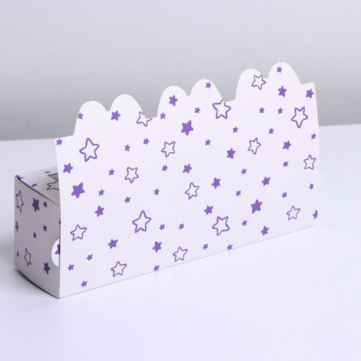 Цена за 5 шт. Коробка для макарун кондитерская, упаковка, «WOOF», 18×5.5×5.5 см
