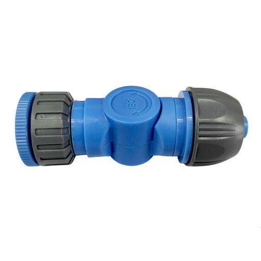 Коннектор-адаптер (внутр.резьба 3/4"-1") угловой для шланга 1/2"-5/8"-3/4" п/эт АS113