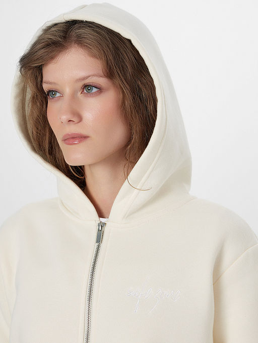 Толстовка женская молочная - Mark formelle фото 5