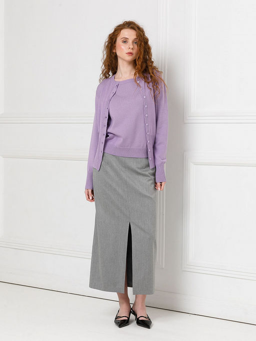 Кардиган вязаный