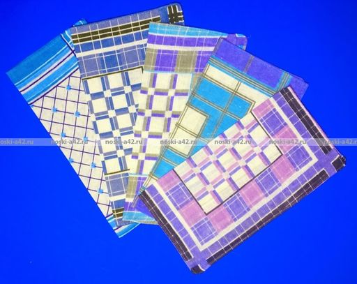 Цена за 10 пар. Носовые платки мужские 30х30 - For you фото 4