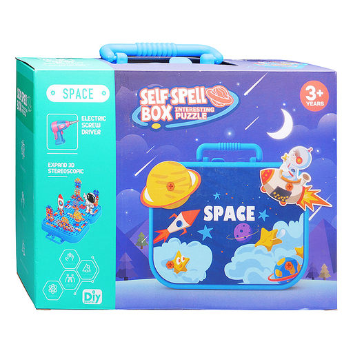 Конструктор "Космическая станция" (298 дет.) в коробке