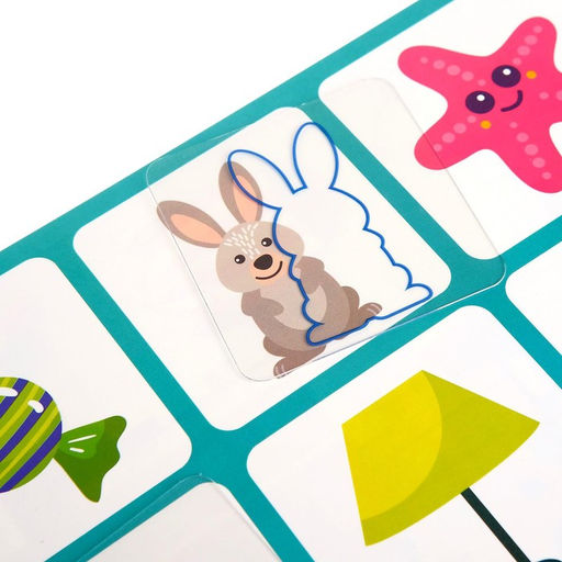 Настольная игра для детей на логику «Умное лото. Контуры», 2 игрока, 3+