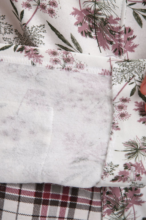 Пижама женская из футера Салли укроп