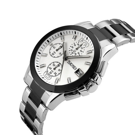 Часы наручные Skmei мужские кварцевые 9126white