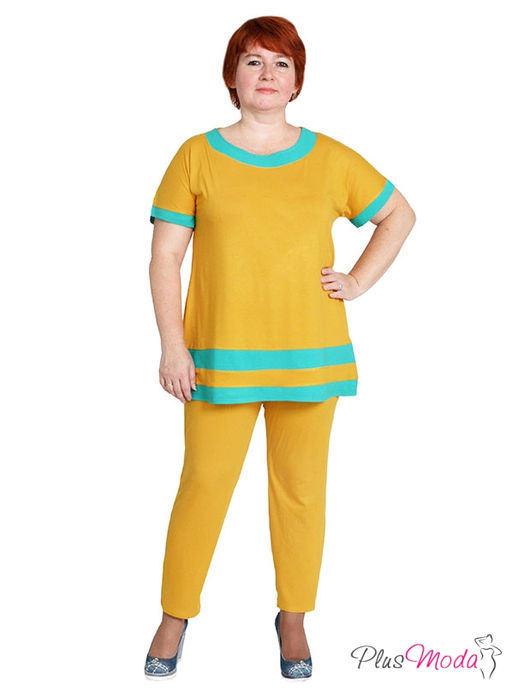 Туника Модель №82 размеры 50-72 - Plusmoda фото 3