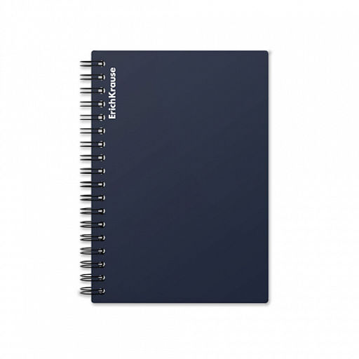 Цена за 60 шт. Тетрадь общая с пластиковой обложкой на спирали ErichKrause Classic, ассорти, А5, 60 листов, клетка  фото 12