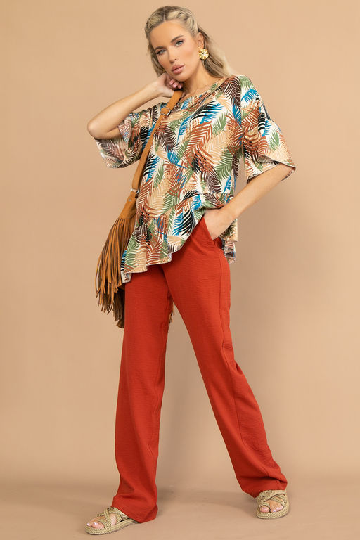 Брюки Куба (терракот)