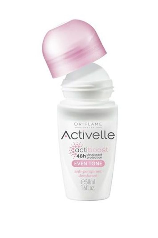 Шариковый дезодорант-антиперспирант c выравнивающим тон кожи эффектом Activelle 43926