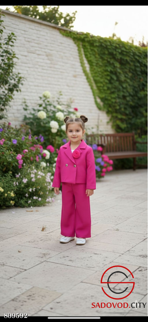 костюм для девочки (пиджак и брюки) - Bruno фото 12