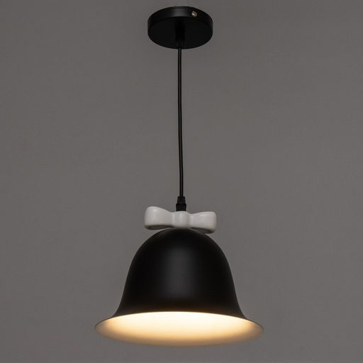 Светильник «Микки» Е27 40 Вт белый черный 23×23×19-119 см BayerLux
