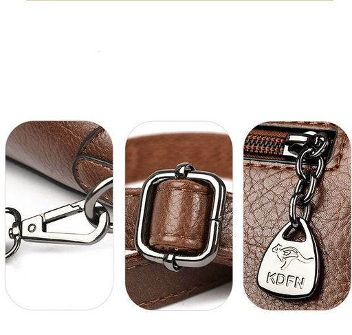 KAIDIFEINIROO Сумка женская с двумя ремнями 8178  фото 52