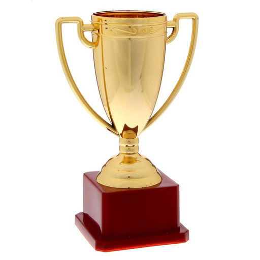 Кубок 093, зол., подставка пластик, 19 х 12 х 8,7 см - Командор фото 3