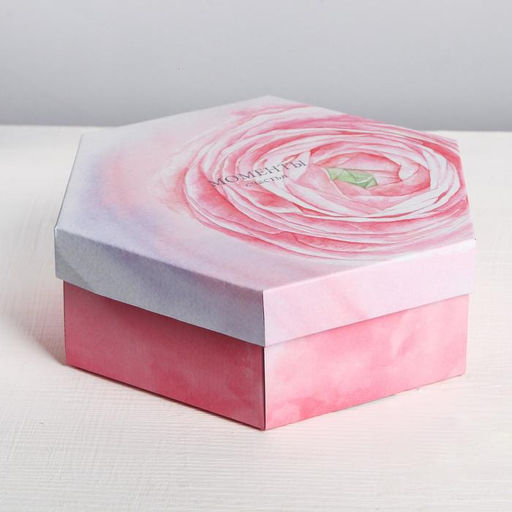 Коробка подарочная складная, упаковка, «Моменты счастья», 26×22.5×8 см