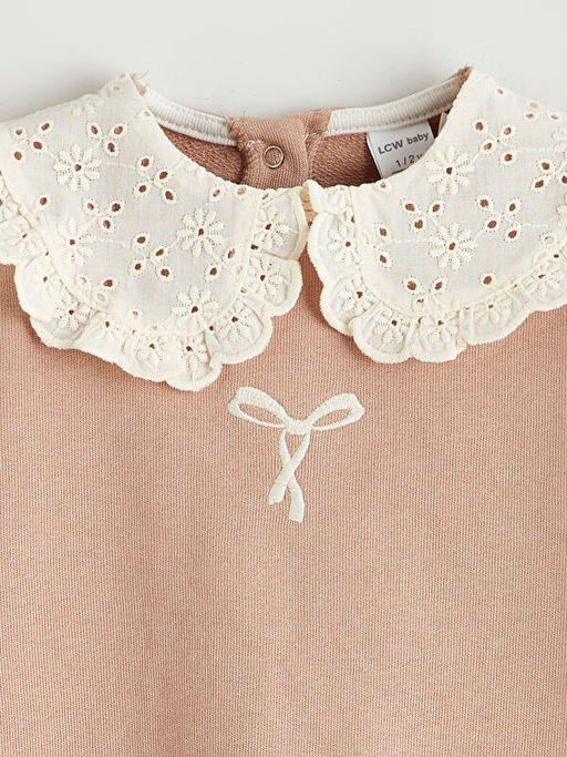 Bebe Yakal? K?z Bebek Sweatshirt