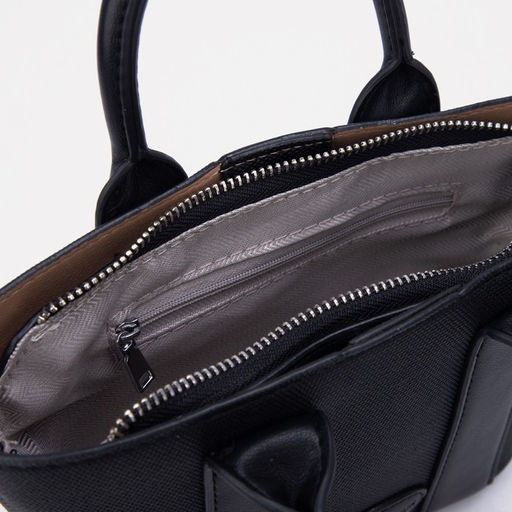 Сумка-тоут на молнии, цвет зелёный - Simaland фото 3