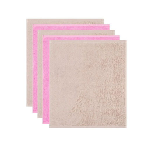 Махровые полотенца Этель Hi, baby, 30?30 см - 5 шт., хлопок 100%